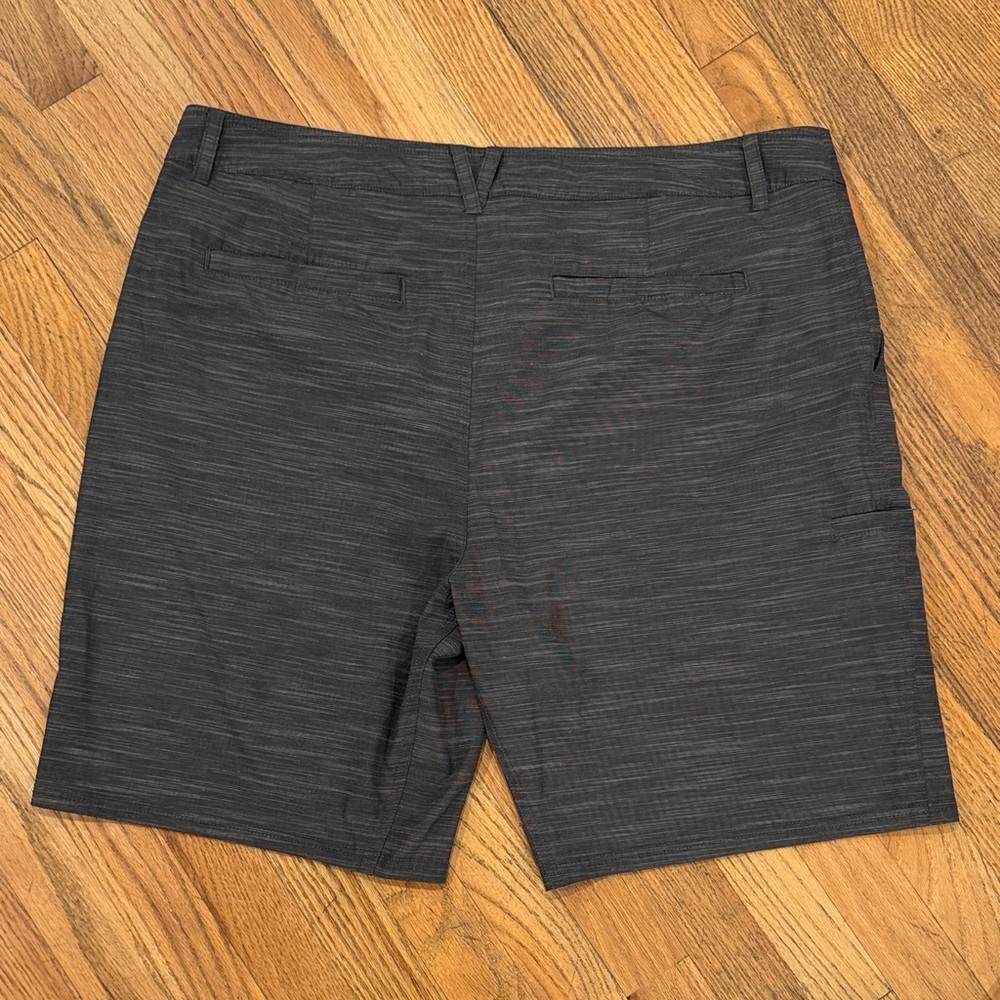 AFTCO Dark Gray Flat Front Men's Shorts - Picture 8 of 8